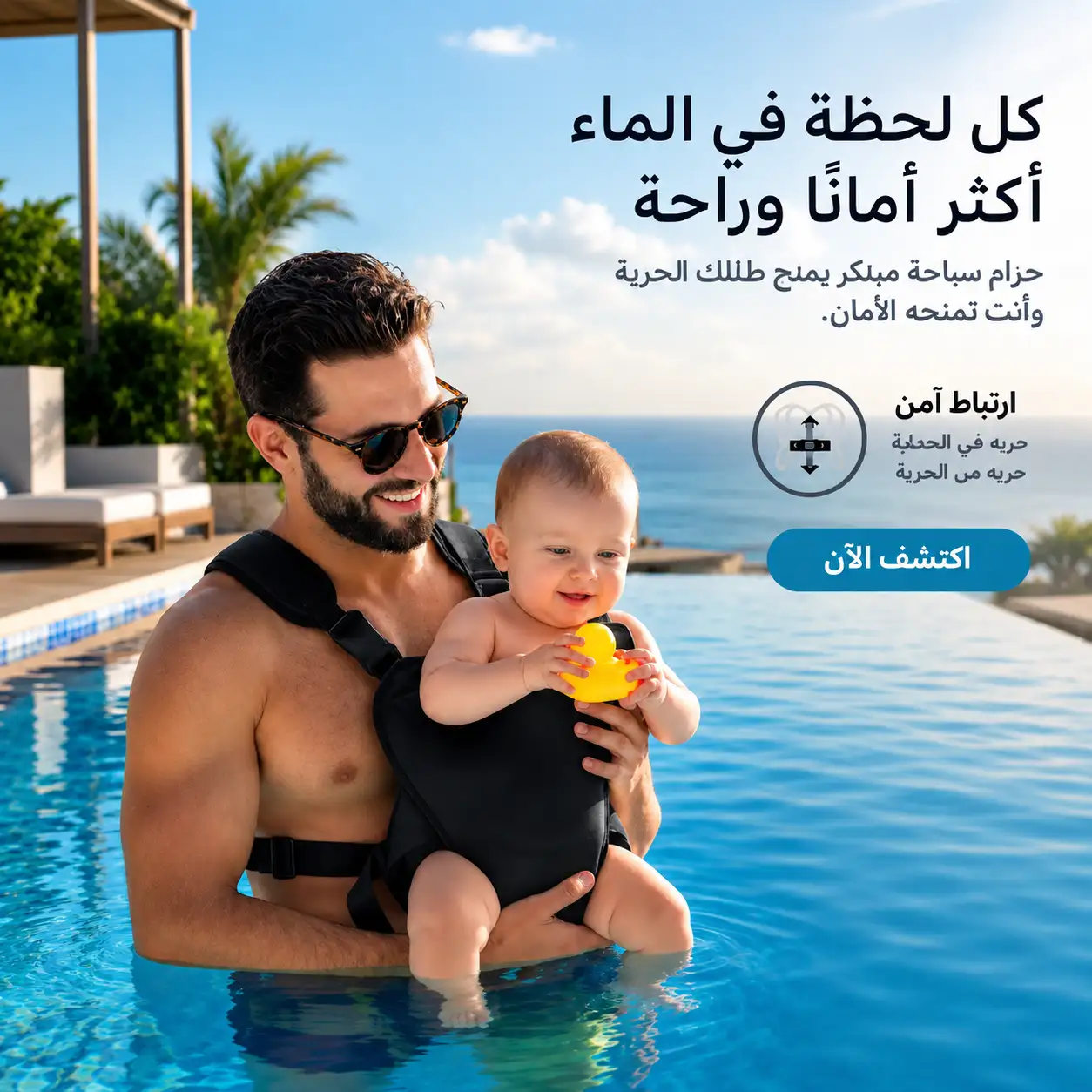 حاملة الاطفال المائية