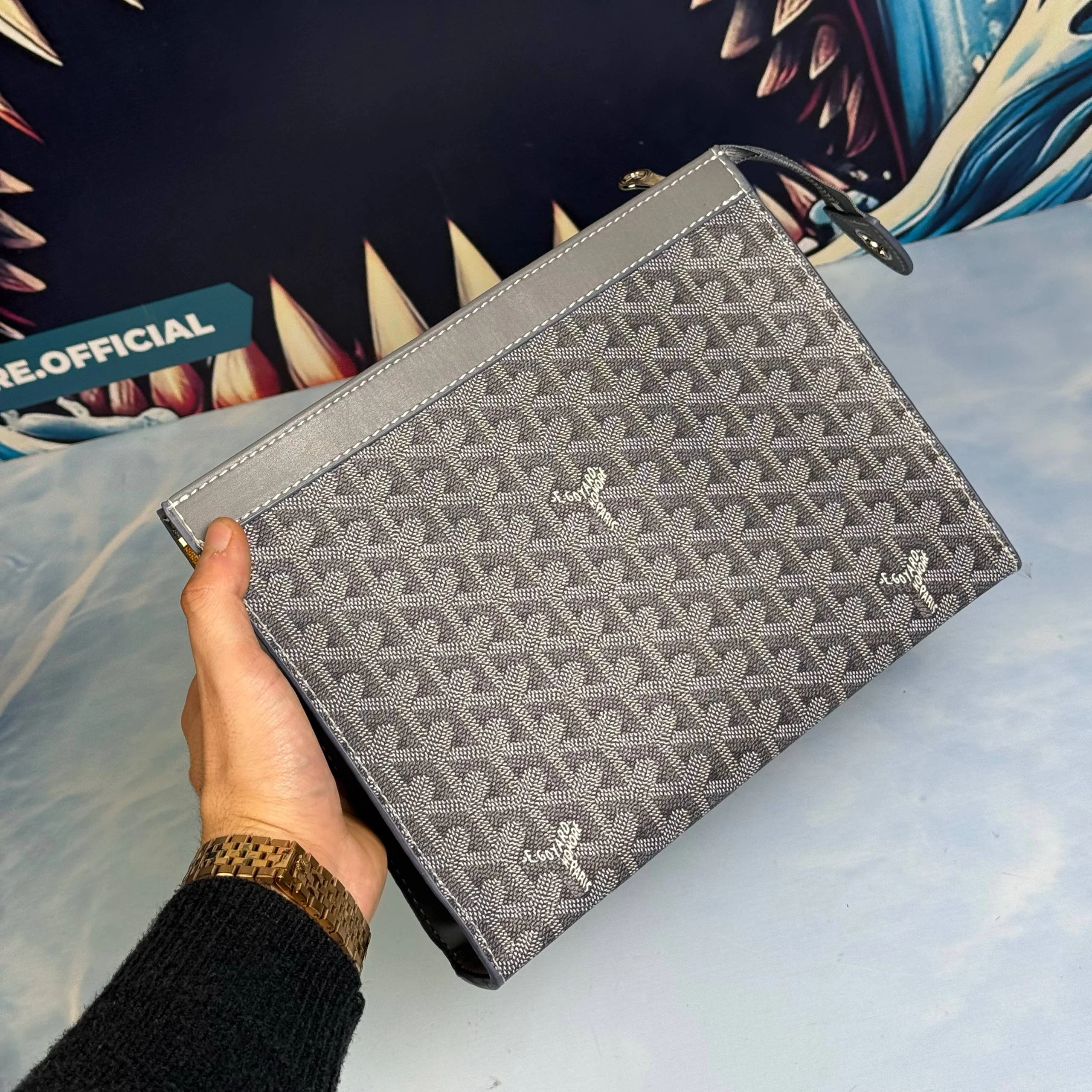 sac a main goyard gris