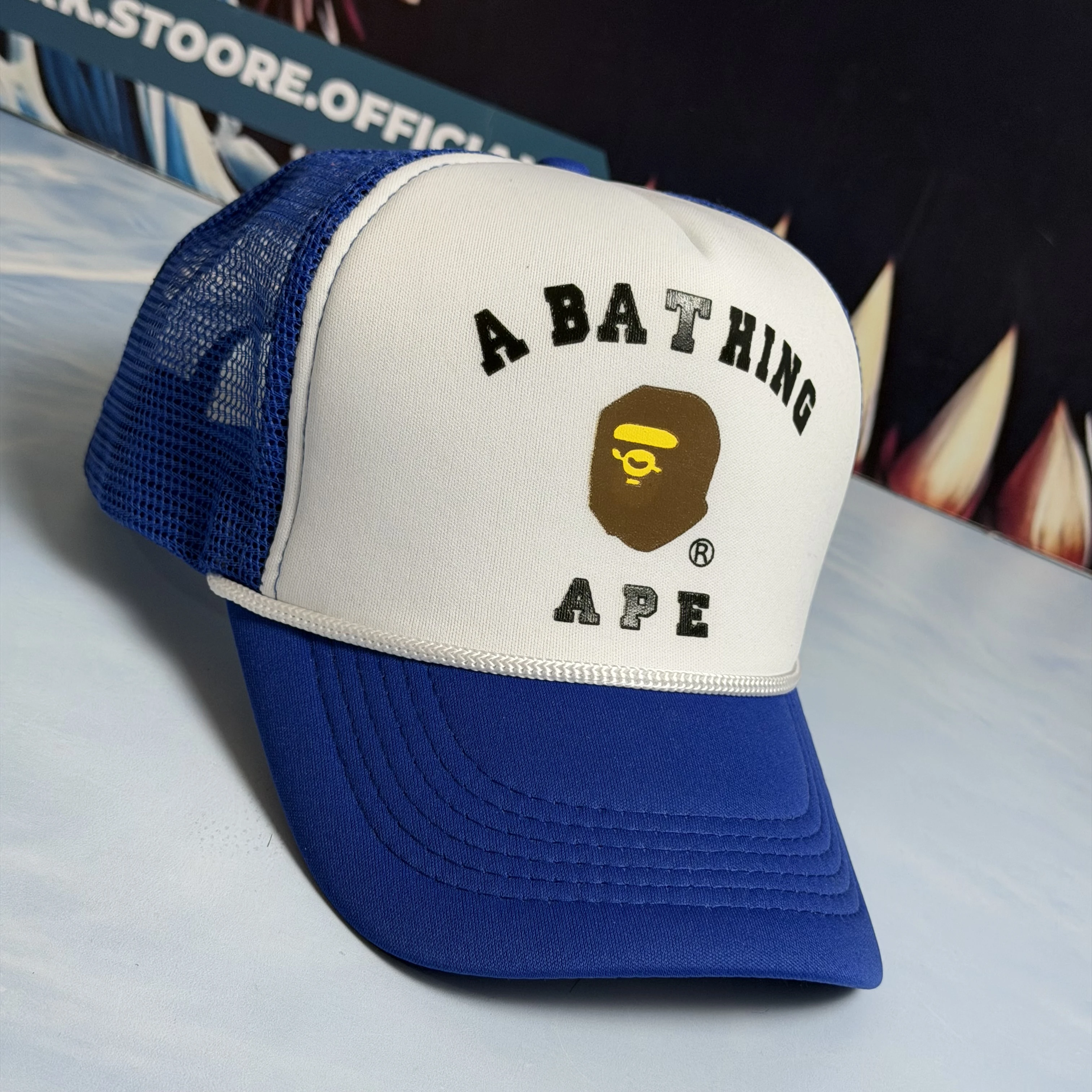 Casquette Bape bleu