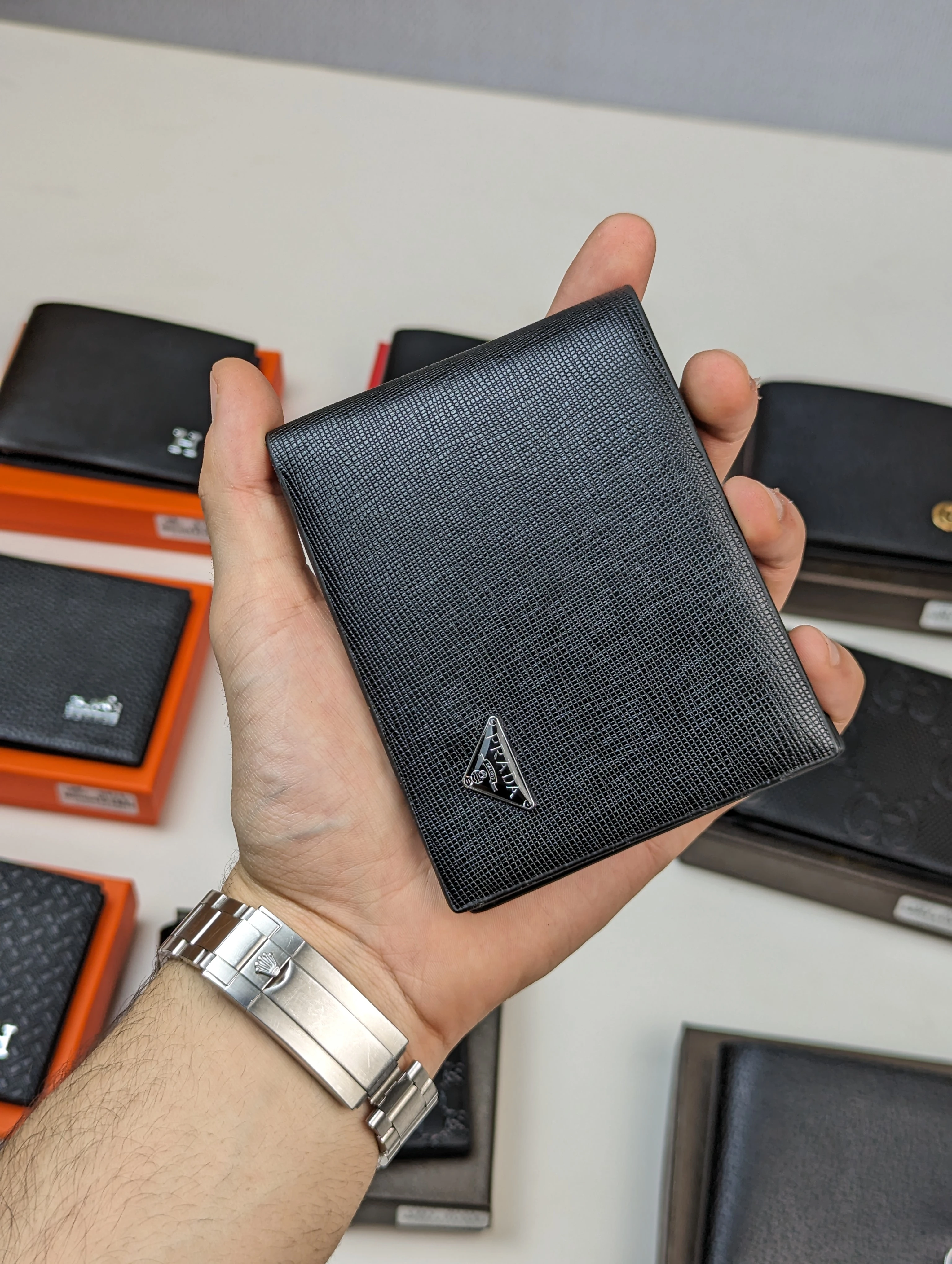 Portefeuille prada luxury