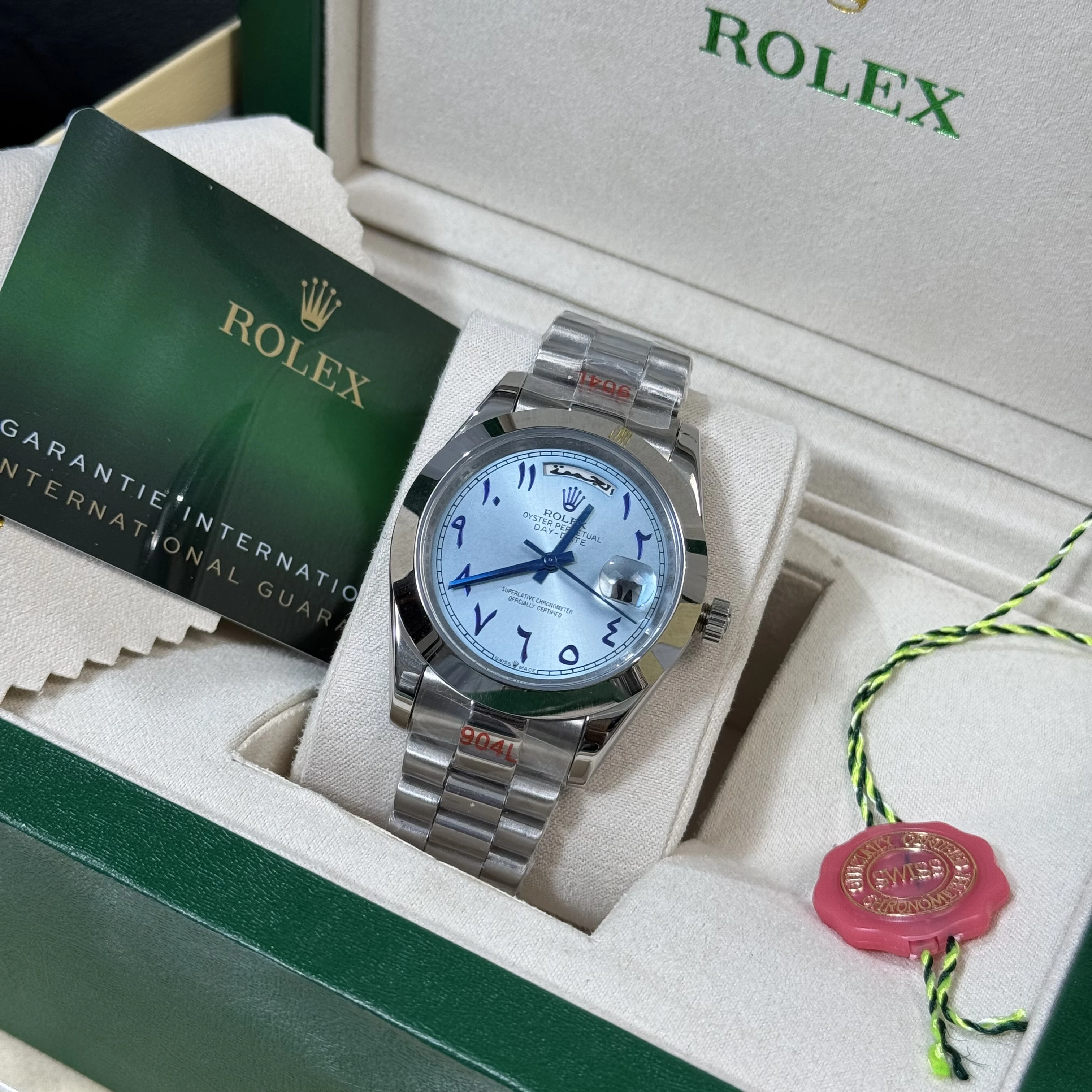 ROLEX ARABIC NUMBER DAY-DATE