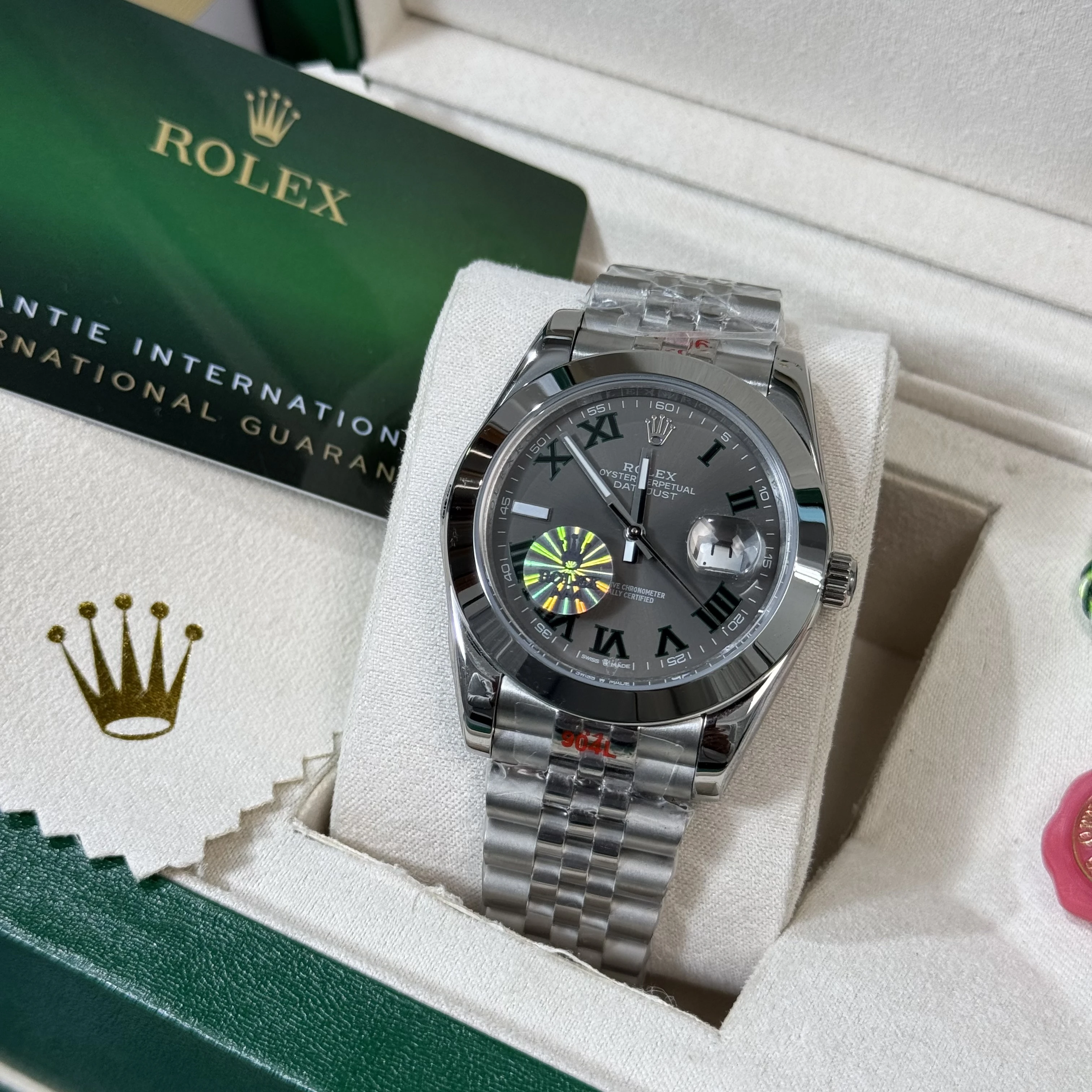 ROLEX THE DATE-JUST41 -WIMBLEDON-