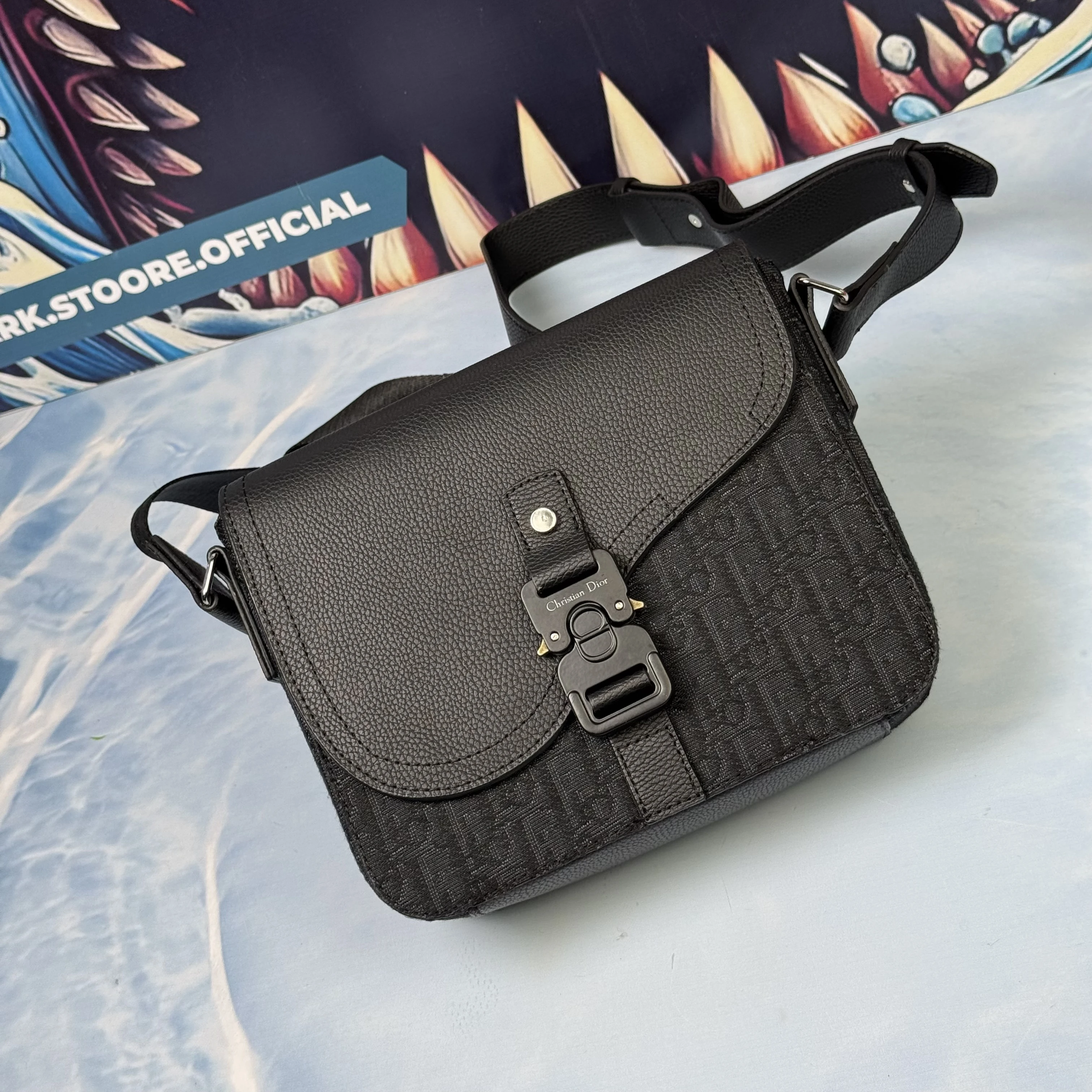 Dior Saddle Messenger Bag with Flap